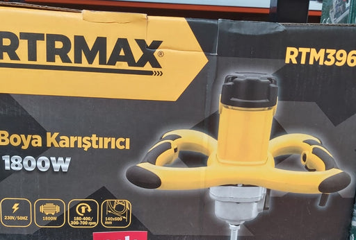 Rtrmax Rtm396 Paint And Mortar Mixer 1800 Watt