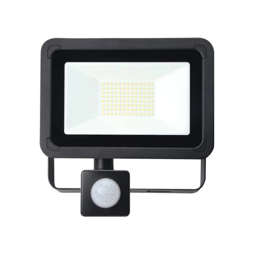 Slimline LED Flood Light 50W 4000K With PIR Sensor