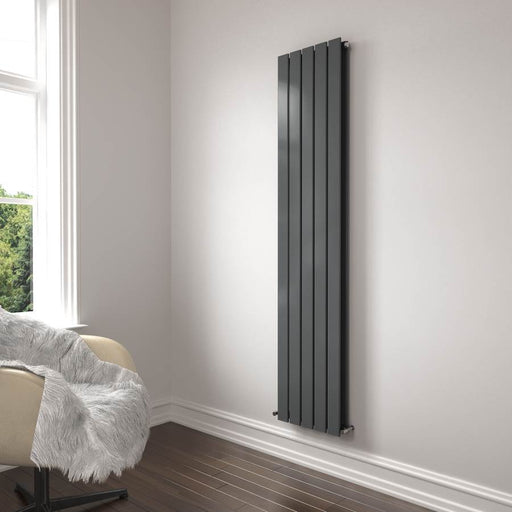 Belgravia Slimline Radiator Double Anthracite 1800x380x65