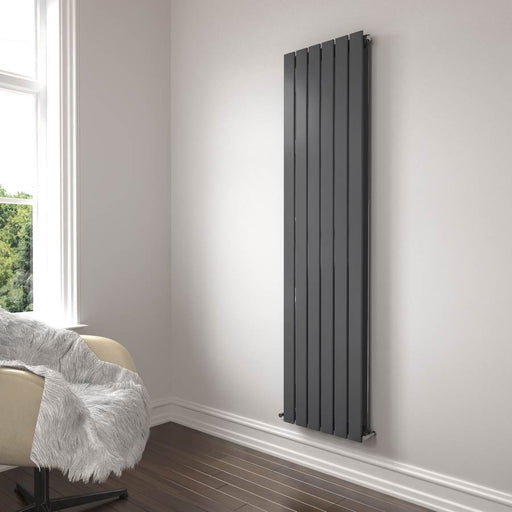 Belgravia Slimline Radiator Double Anthracite 1800x460x65