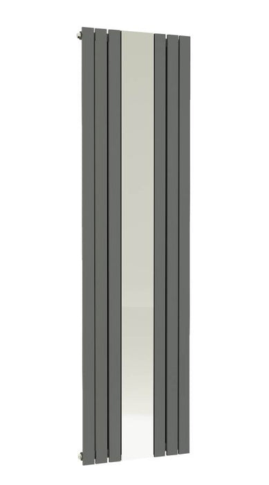 Belgravia Radiator Single Mirrored Anthracite 1800x600x50
