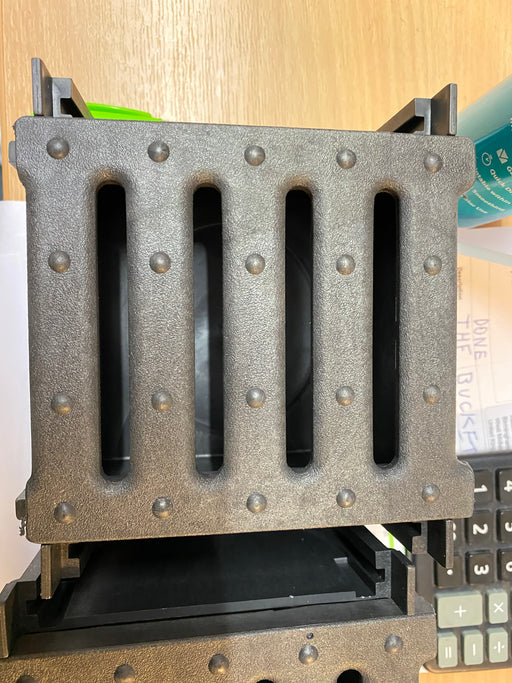 Channel Drain Plastic Grate Quadbox