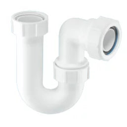 TUBULAR P TRAP WHITE 40MM