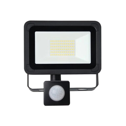 Slimline LED Flood Light 30W 4000K With PIR Sensor