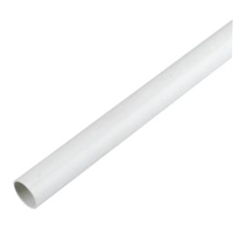 OVERFLOW WASTE PIPE WHITE 21.5MM