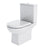 Toilet Seat, Cistern, Basin & Pedestal 5 Piece Set