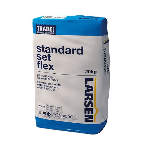 Larsen Trade Standard Set Flex - White - 20kg