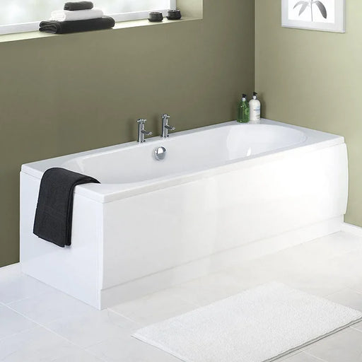 White Acrylic Front Bath Panel