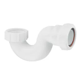 BATH TRAP WHITE 40MM