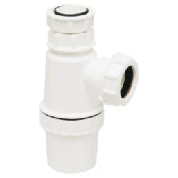 TELESCOPIC BOTTLE TRAP WHITE 32MM