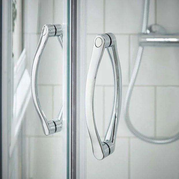 Offset Quadrant Shower Enclosure Only 6mm  (Easy Fit - Various Sizes)
