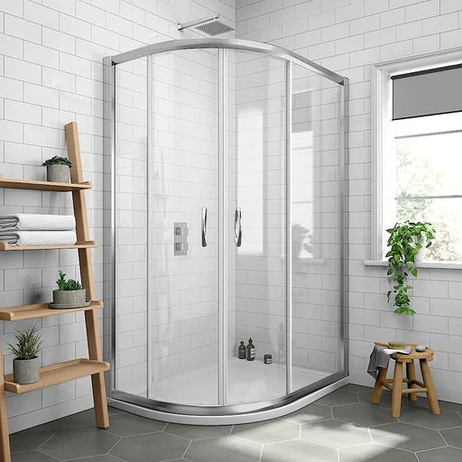 Offset Quadrant Shower Enclosure Only 6mm  (Easy Fit - Various Sizes)