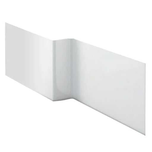 Acrylic Square Offset Front Panel for 1700 L-Shaped Shower Baths