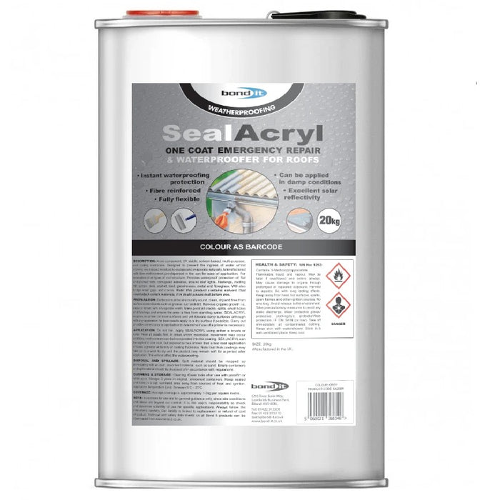 SealAcryl One Coat Emergency Repair 20Kg