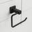 Modern Paper Toilet Roll Holder Black