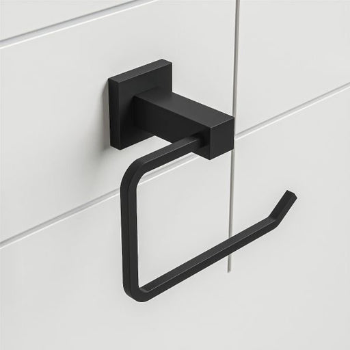 Modern Paper Toilet Roll Holder Black