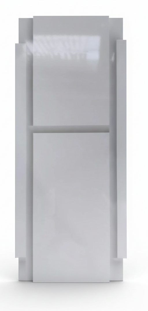 White Brick 2400x1000x10MM PVC Panel