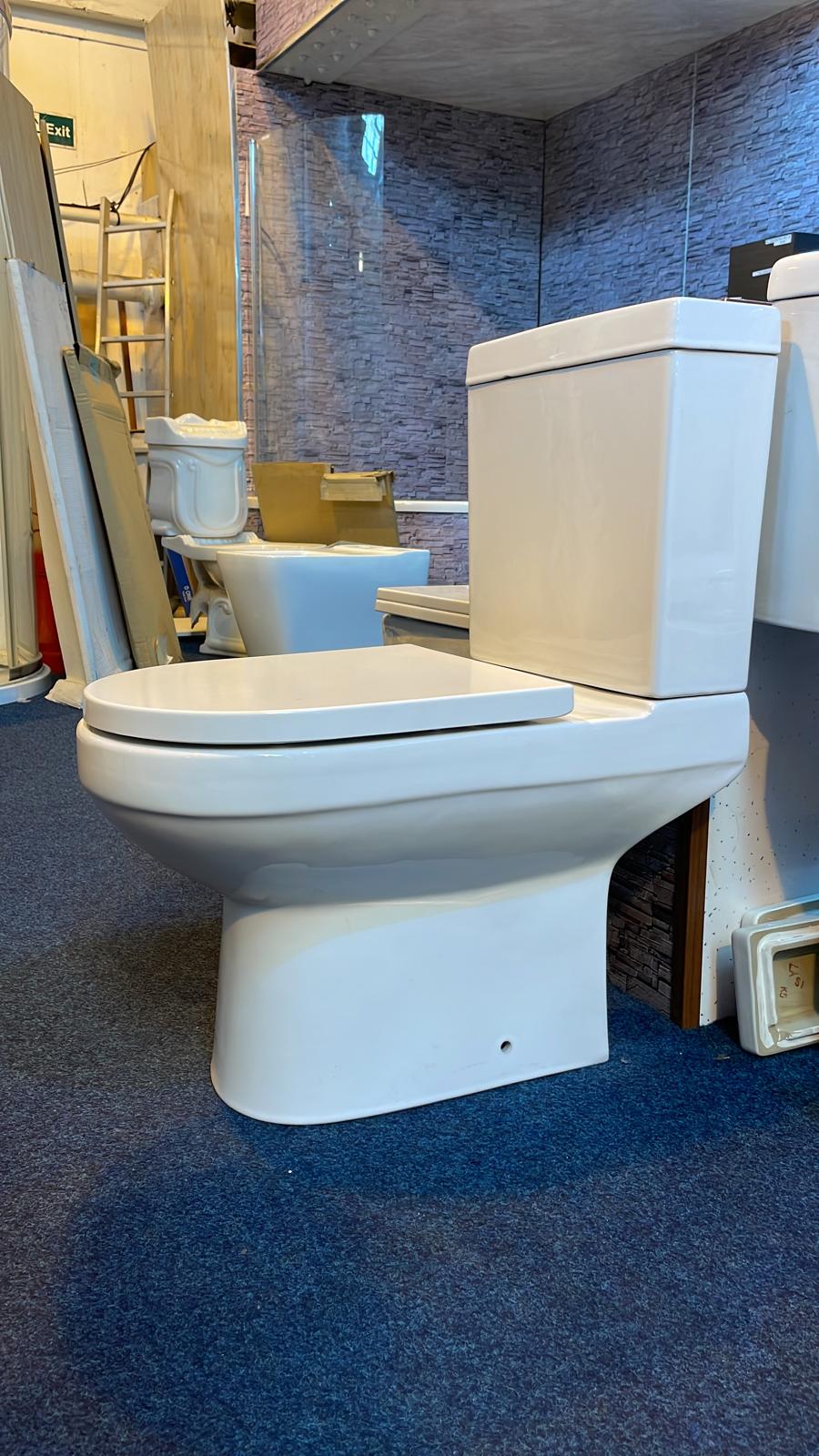 Charlie toilet Height 390mm Width 360mm Lenght 650mm — UKPlastics