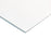 White UpVC Hygiene Wall Cladding 3mm Thick Solid Panel - Length 2440 x Width 1220