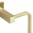 Modern Paper Toilet Roll Holder Golden