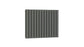 Princia Horizontal 600x1620mm Oval Panel Double Anthracite