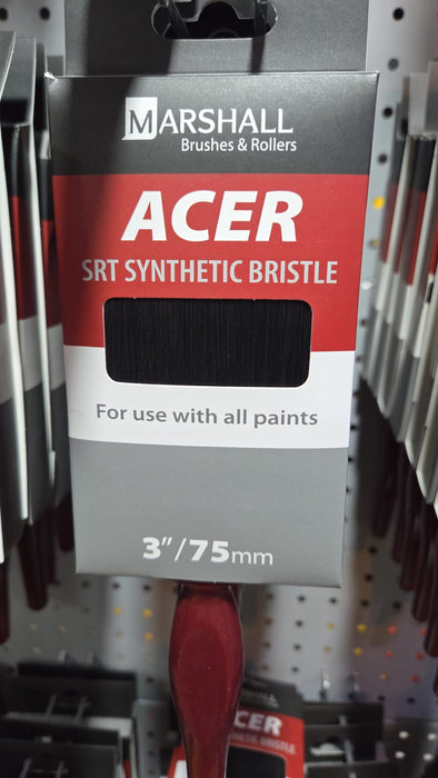 Marshall Acer SRT Synthetic Bristle 3"/75mm