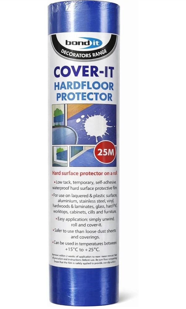 Bond It Cover-It Hard Floor Protector Roll 600mm x 25m