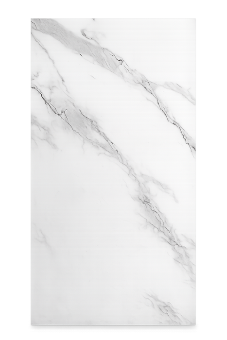 White Marble Gloss Size: 1000×2400 mm
Thickness: 10mm