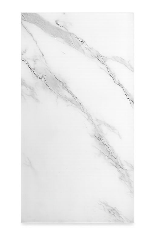 White Marble Gloss Size: 1000×2400 mm
Thickness: 10mm