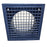 Egg Crate Grille Vent | Extractor Vent Cover Teracotta Diameter 100mm/4Inch
