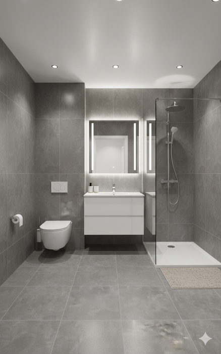 Porcelain Sand Gris 60cm x 120cm Floor Tile