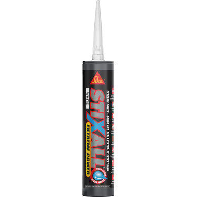 Stixall Adhesive & Sealant 290ml White Single