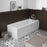 Art Deco 1700 x 750 Single Ended Bath