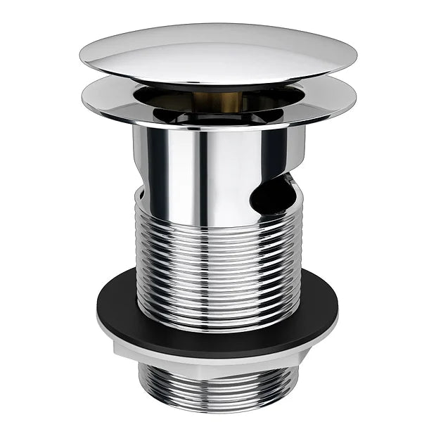 Easy Clean Slotted Basin Waste with Removable Click Clack