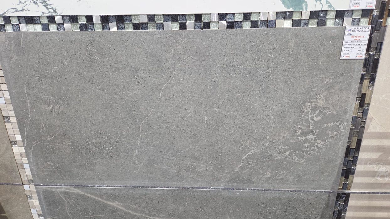 Meteorite Grey 60cmx120cm Wall & Floor Tile
