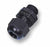 M12 3-6.5mm IP68 Cable Gland Black
