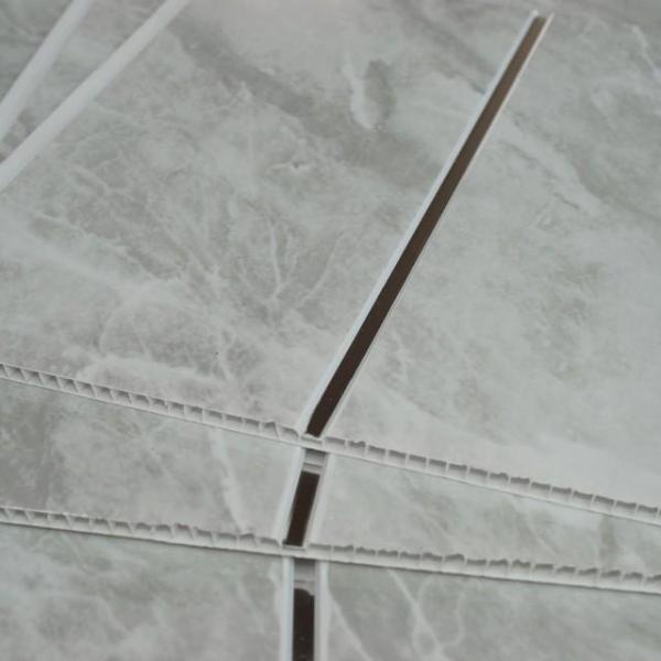 Grey Marble Effect Cladding Panel — UK-Plastics