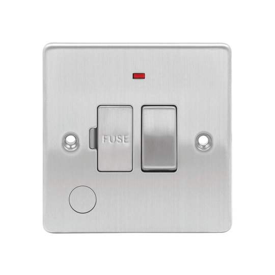 Premium Edge 13A Switched Fused Spur Wit