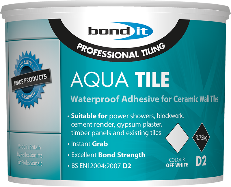 Aqua-Tile Water-Resistant Wall Tile Adhesive - 15kg