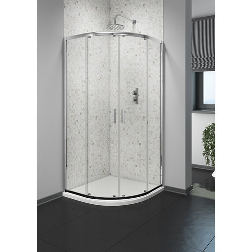 Quadrant Shower Enclosures 900X900mm With Tray & Waste
