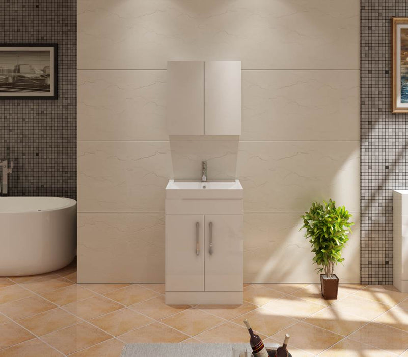 Star 600 White Unit And Basin