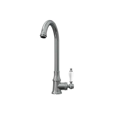 Ellsi Elect Traditional Style Kitchen Sink Mixer Tap With Swivel Spout Chrome Finish