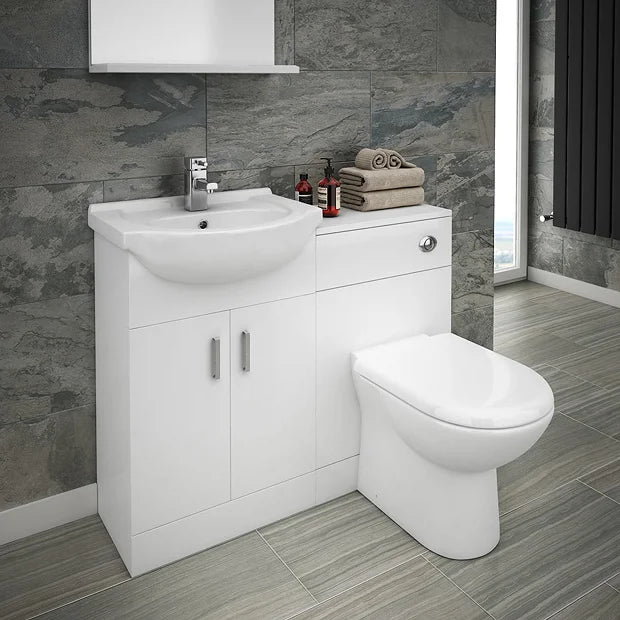 Cov Complete Modern Bathroom Package (incl. Standard Shower Bath)
