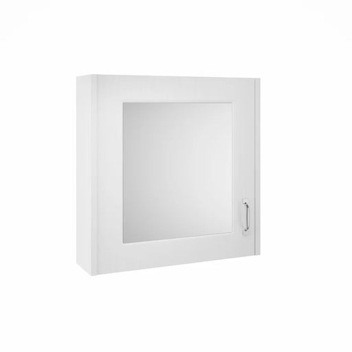 590Mm W 595Mm H Surface Mount Framed Medicine Cabinet with Mirror and 1 Adjustable Shelf