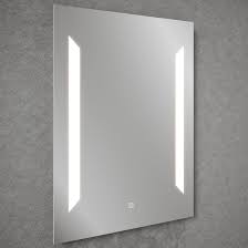 Vellamo LED Illuminated Bathroom Mirror with Demister Pad - 800 x 600mm