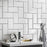 Metro Whitechapel White Gloss 10cm x 20cm Tile