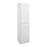 Monza Matt Grey & White Tall Wall Hung Storage Unit - 1500mm High