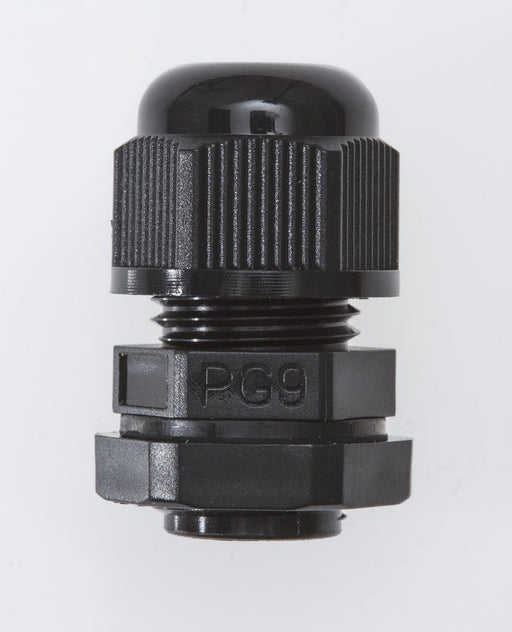 PG9 4-8mm IP68 Cable Gland Black