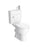 2 In 1 Compact Basin And Close Couple Toilet Combo Space Saver