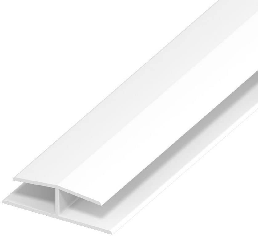 H Trim or Joining Strip (PVC 5m) — UKPlastics